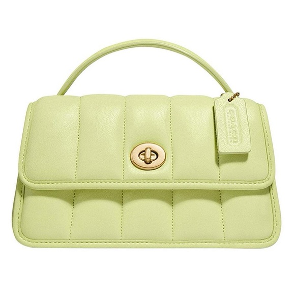 Coach Turnlock Clutch with Quilting‎ Bag - Picture 2 of 15